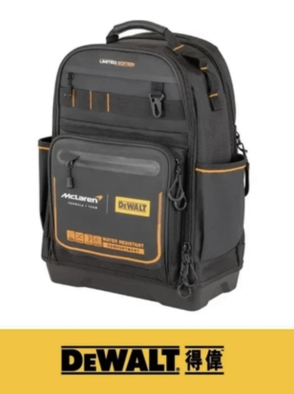得偉xMcLaren獨家聯名限量款F1專業後背包 DWST60122-1