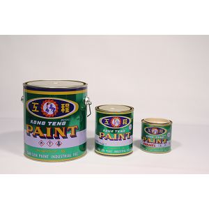 5F00064 工程牌 調合漆 綠 06# 加侖
