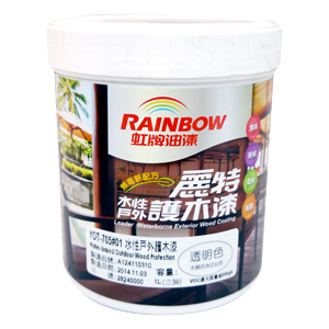 5FEA50301 (1) 麗特護木漆 虹牌 立裝有光#01透明