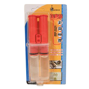 針筒式Ａ＋Ｂ膠 萬用 5分鍾