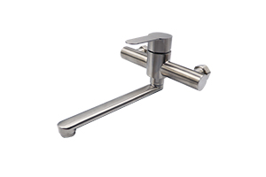 ALD 竹圓壁式龍頭 SK001 不鏽鋼